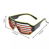 Neon LED Glasses