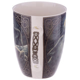 Wolf Song Porcelain Mug - Lisa Parker Licensed Design Handle view