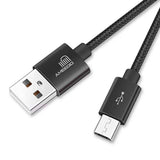 Micro USB Cable - Sync and Charge Cable - 2.1A Fast Charge - FREE 1st Class Post