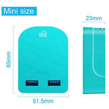 Universal Folding Dual USB Mains Plug Adapter 3.1A  FAST CHARGE PLUG