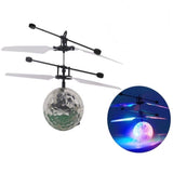 Flying Hover Blowout Ball drone clear ball lights up multicoloured