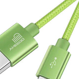 iPhone and iPad Lightning Fast Charge Cable - Sync and Charge green colour