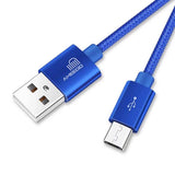Micro USB Cable - Sync and Charge Cable - 2.1A Fast Charge - FREE 1st Class Post