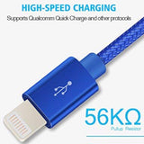 iPhone and iPad Lightning Fast Charge Cable - Sync and Charge