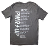 AC/DC T-Shirt: Logo PWR-UP EU Tour