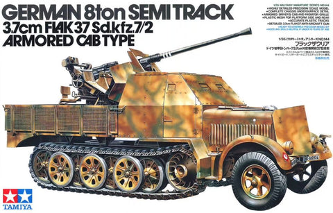 German 8ton Semi-Track Flak 37 Sd.Kfz.7/2