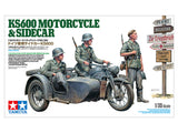 German KS600 Motorcycle & Sidebar