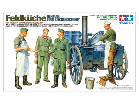 German Field Kitchen Scenery