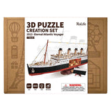1912 Eternal Atlantic Voyager 3D Wooden Puzzle
