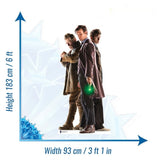 The Three Doctors Doctor Who cardboard cut-out