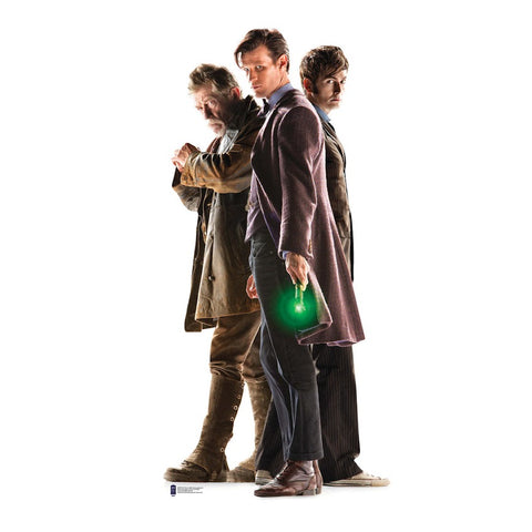 The Three Doctors Doctor Who cardboard cut-out