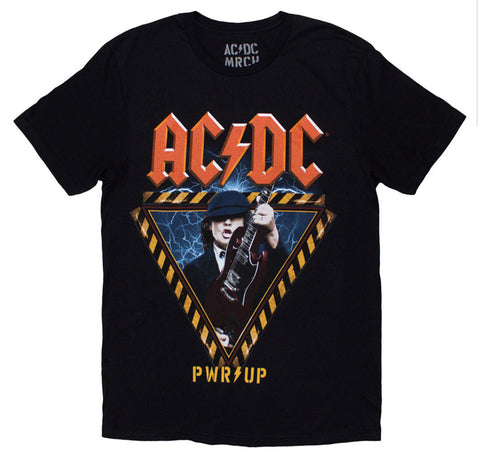 AC/DC T-Shirt: Angus Triangle PWR-UP