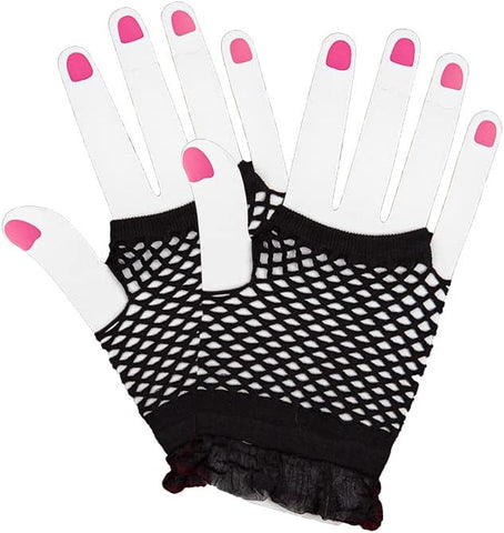 80's Fingerless Gloves with Frill