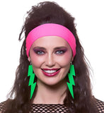 80's Lightning Earrings