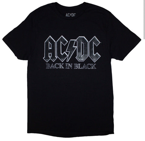 AC/DC T-Shirt: Back In Black PWR-UP EU Tour '24 (Black)
