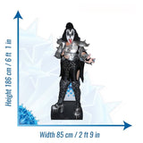 Kiss Gene Simmons cardboard cut-out