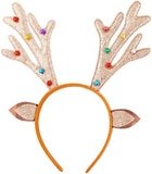 Glitter Reindeer Antlers