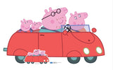 Peppa Pig Family Car cardboard cut-out