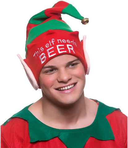 This Elf Needs Beer Hat