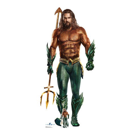 Aquaman cardboard cut-out