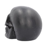 Geode Skull Black Purple Gothic Glitter Figurine