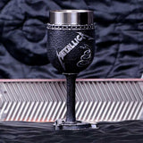 Metallica Black Album Goblet Wine Glass
