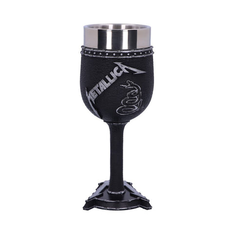Metallica Black Album Goblet Wine Glass