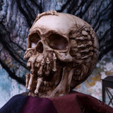 Breaking Out Skull Skeleton Ornament