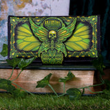 Absinthe La Fee Verte Green Fairy Embossed Purse