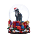 Krampuss Cat Snow Globe