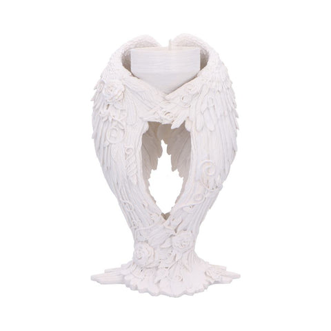Floral Angel Wings Tea Light Holder