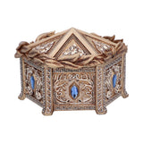 Gold Detailed Pandora's Trinket Box