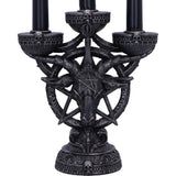 Baphomet's Radiance Candelabra with LED Candles