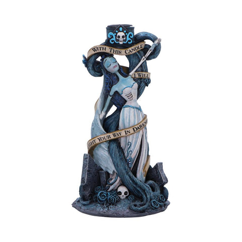 Corpse Bride With This Candle Vow Candle Holder