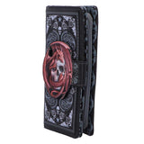 Skull Embrace Embossed Purse