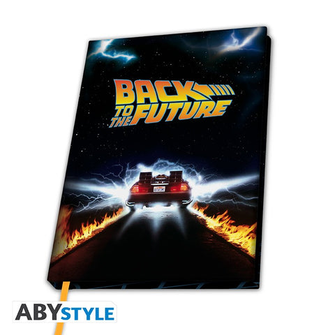 Back to the Future DeLorean Notebook