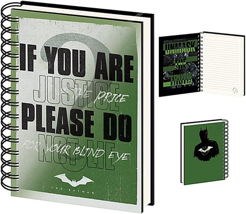 Batman Riddler Design Notebook