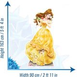 Beauty and the Beast Belle cardboard cut-out