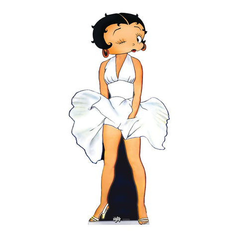 Betty Boop cardboard cut-out
