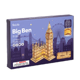 Big Ben With Lights 3D Wooden Puzzle