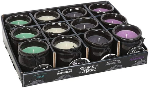 Black Magic Premium Scented Cauldron Candles