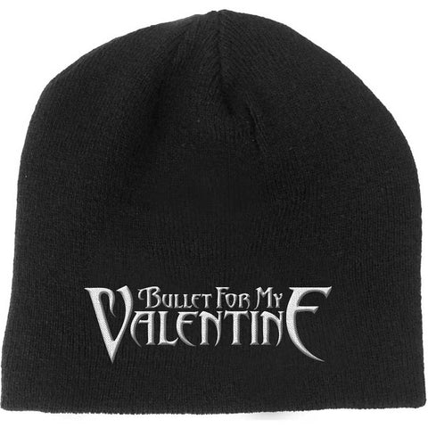 Bullet For My Valentine Beanie Hat: Logo (Black)
