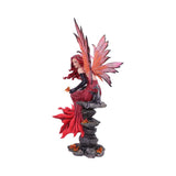 Carreen Autumn Fairy with Dragon Figurine