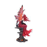 Carreen Autumn Fairy with Dragon Figurine