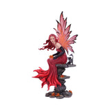 Carreen Autumn Fairy with Dragon Figurine