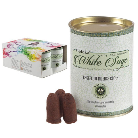 Goloka Backflow Incense Cones