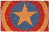 Steve Rogers Captain America Shield doormat