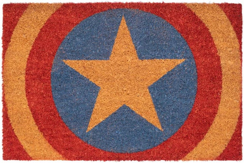Steve Rogers Captain America Shield doormat