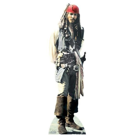 Captain Jack Sparrow cardboard cut-out