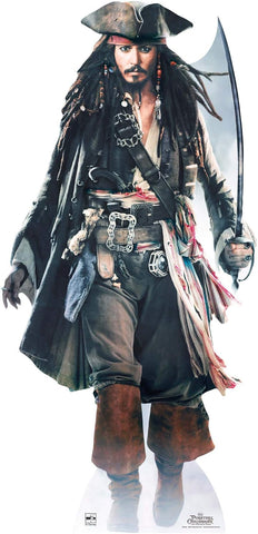 Captain Jack Sparrow cardboard cut-out